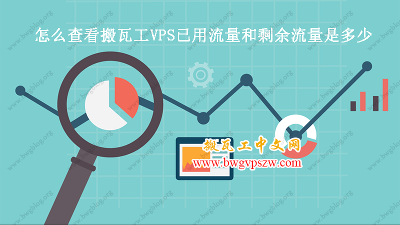 怎么查看搬瓦工VPS已用流量和剩余流量是多少